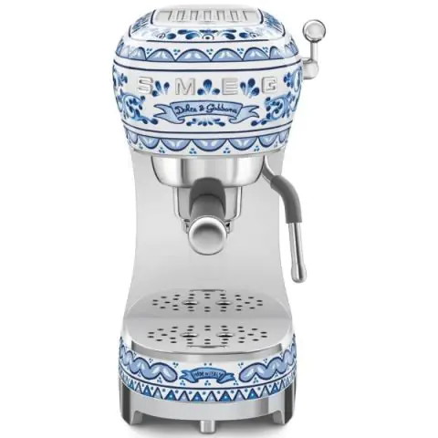 Еспресо кафемашина SMEG ECF02DGBEU с дизайн на Dolce & Gabbana, 50s Style, 15 бара, 1350W, (19996)