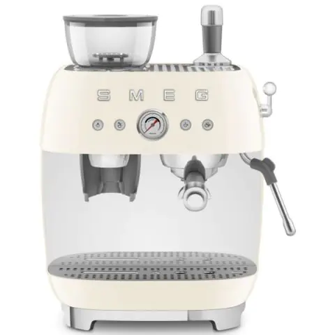 Кафемашина с интегрирана кафемелачка SMEG EGF03CREU, 50s Style, еспресо, 15 бара, 1650W, (19986)