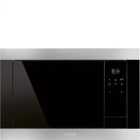 Микровълнова за вграждане SMEG FMI320X2, Серия Classica, 20 литра, Черно стъкло и инокс, (19682)