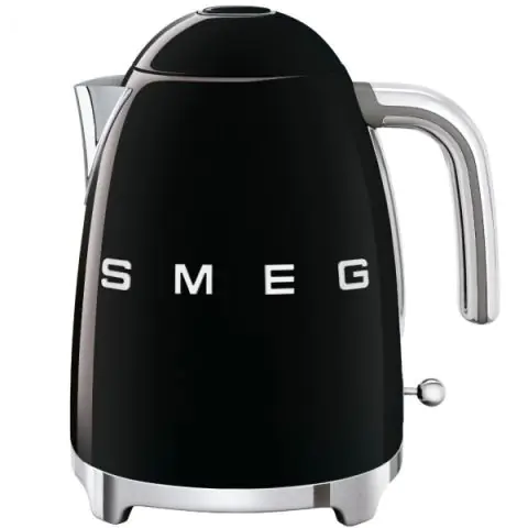 Термокана SMEG KLF03BLEU, 50s Style, 1.7L, черен, (19856)