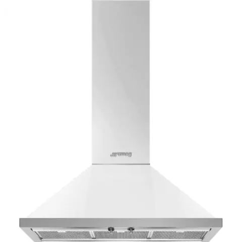Аспиратор SMEG KPF9WH, Серия Portofino, 90 см, за монтаж на стена, Бял, (19490)