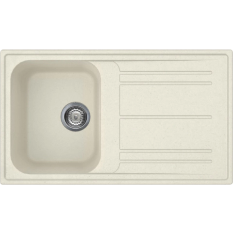 Мивка за монтаж в плот SMEG LZ861P, Серия Rigae, 86 см, Едно корито, (19788)