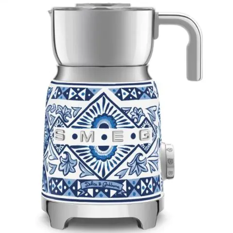 Уред за пяна SMEG MFF01DGBEU с дизайн на Dolce & Gabbana, 50s Style, 600 мл., 8 програми, (19997)