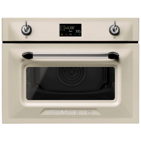 Комбинирана микровълнова за вграждане SMEG SO4902M1P, Серия Victoria, Платформа Galileo: Micro combi, (19354)