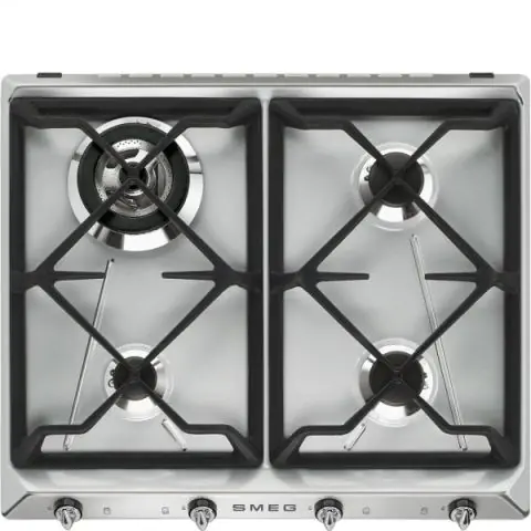 Газов плот SMEG SR964XGH, Серия Victoria, 60 см, Неръждаема стомана, (19408)