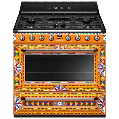 Готварска печка SMEG TR90DGC9, СерияVictoria, 90 см, 5 газови котлона, с дизайн на Dolce & Gabbana, (19733)