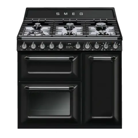 Готварска печка SMEG TR93BL, Серия Victoria, 90 см, 6 газови котлона, (19698)