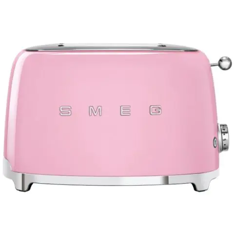 Тостер SMEG TSF01PKEU, 50s Style, 2 филии, 950W, (19830)