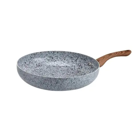 Тиган Oliver Voltz Siena OV51319J24, 24 см, Мраморно покритие, Индукция, Сив, (21252)