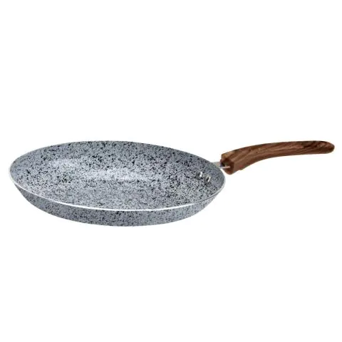 Тиган за палачинки Oliver Voltz Siena OV51322J24, 24 см, Мраморно покритие, Индукция, Сив, (21288)