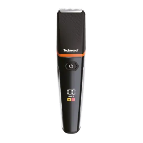 Тример 5в1 Techwood TTN-038, Автономия до 90 мин, 6 приставки, 5 глави, LED дисплей, USB-Type C, Черен, (35944204)