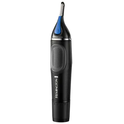 Тример Remington NE3870 NANOSeries Lithium, За нос и уши, 2 глави, Закръглен връх, Водоустойчив, Черен/син, (17852)