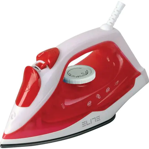 Ютия ELITE SI-1360, 1300W, Вертикална пара, Червен, (22452)