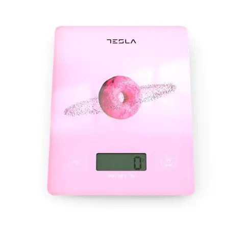 Везна кухненска TESLA KS101P, 5 кг., Розов, (9499)