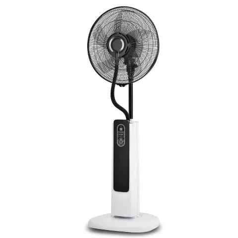 Вентилатор с водна мъгла ELITE EFM-1341WR, 60W, 16 инча, Дистанционно управление, Таймер, Осцилация, Бял, (20814)