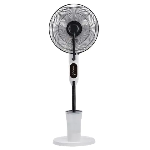 Вентилатор с водна мъгла ELITE EFM-1340W, 75W, 16 инча, 3 скорости, Осцилация, Бял, (20813)