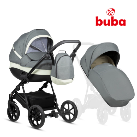 Buba ZAZA2 2в1 бебешка количка 236 Mint, (35944405)
