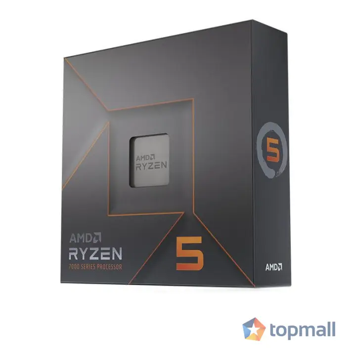 Процесор AMD RYZEN 5 7600X, 6-Core, 4.7 GHz, 32MB, 105W, AM5, BOX, No Cooler, (35935490)