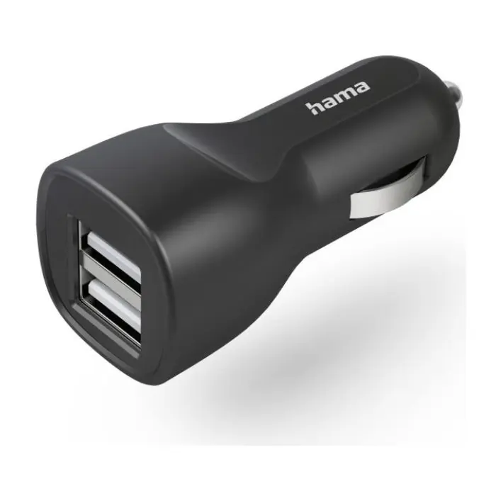 HAMA Зарядно за кола, 2x USB-A, 12 W, 201636, (35938528)