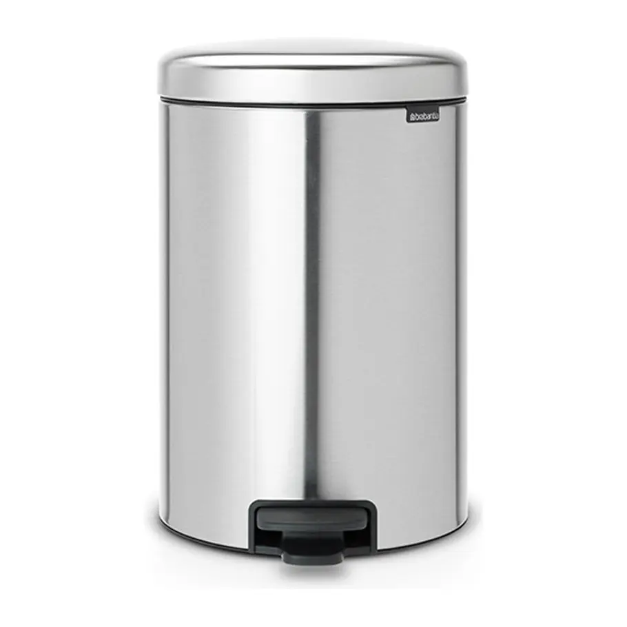 Кош за смет с педал Brabantia NewIcon 20L, Matt Steel Fingerprint Proof, (35941091)