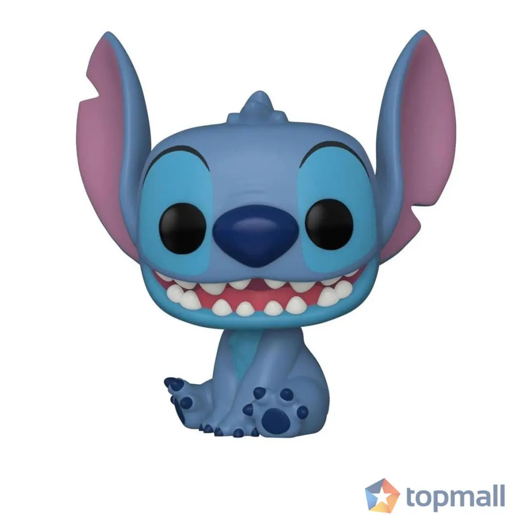 Фигурка Funko POP! Movies: Disney Lilo and Stitch, 065665, Stitch (Smiling Seated), 1045 Vinyl Figure, (35939435)