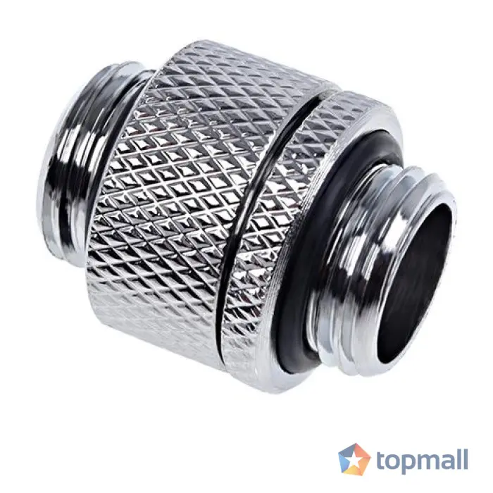 Адаптер съединител с външна резба Alphacool, Въртящ се, G1/4, Сребрист, (35936410)