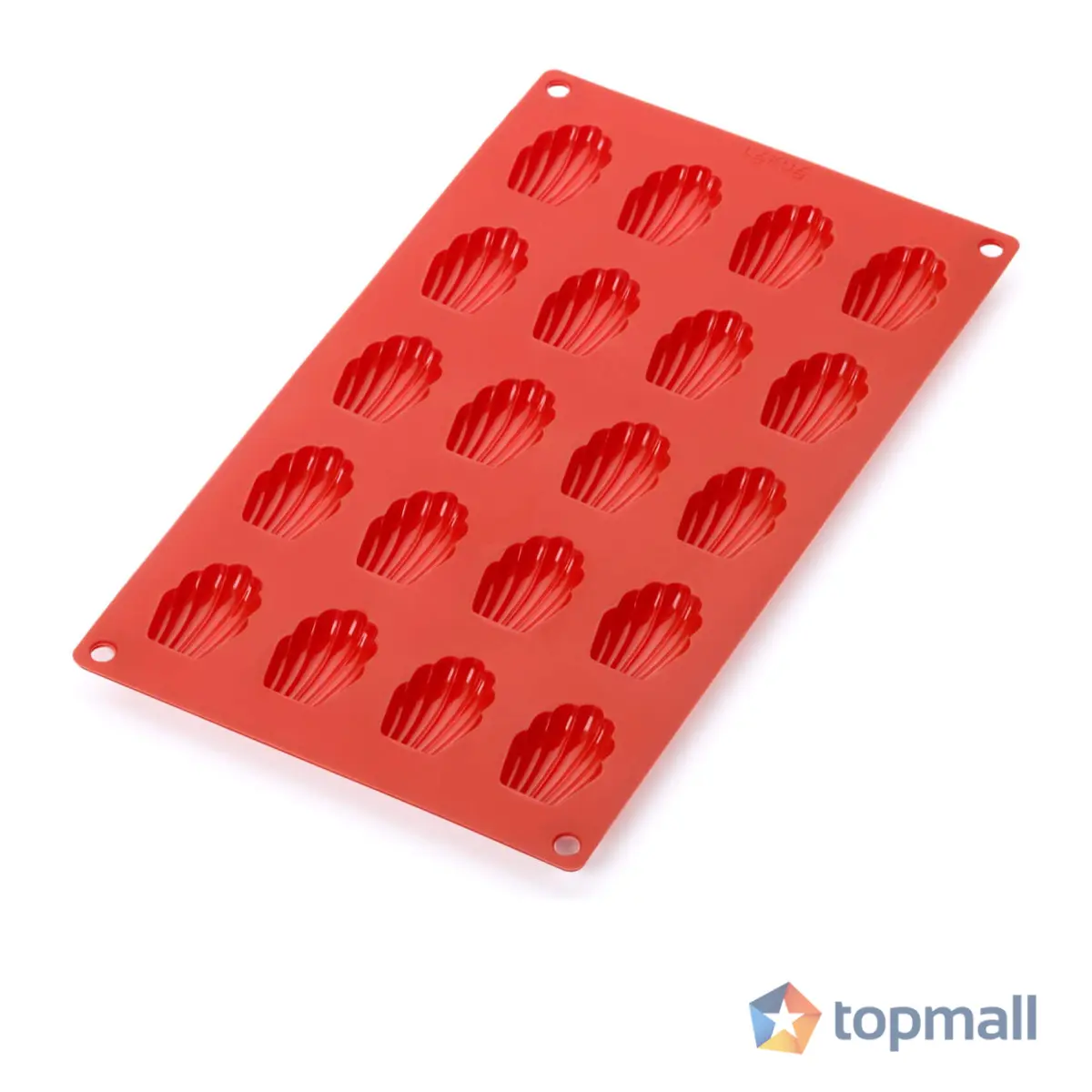 Форма за печене Lekue 30x17.5xH0.9cm, силиконова, за мини бисквити мадлени, (35946933)