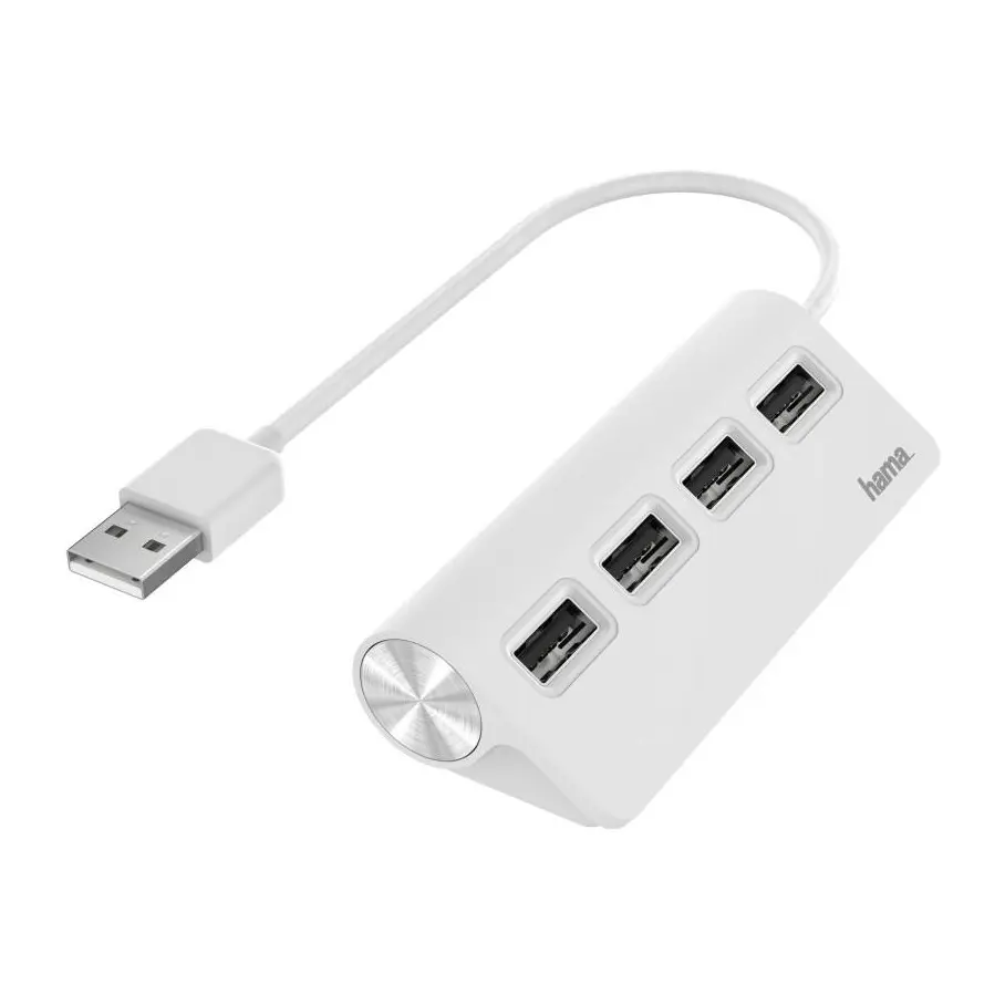 USB хъб, 4 портов, HAMA-200120, (35934367)