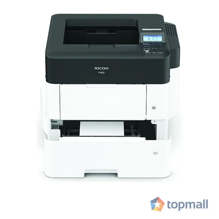 Лазерен принтер RICOH P 801, A4, 60 ppm, USB 2.0, LAN, NFC, Стартов тонер 11000 стр., (35935137)