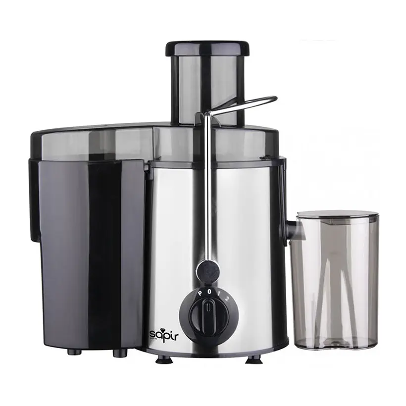 Сокоизстисквачка за плодове и зеленчуци SAPIR SP 1160 O, 600W, 450 мл, 2 скорости, Сребрист/черен, (18663)