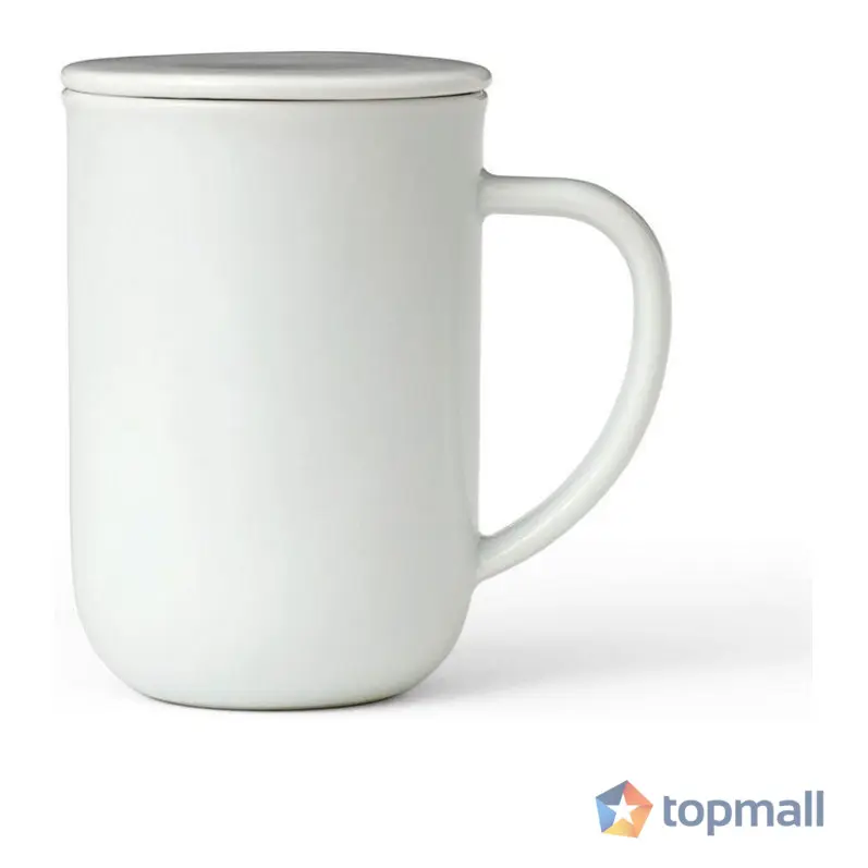 Чаша за чай с цедка VIVA Minima Pure White 500ml, (35942957)