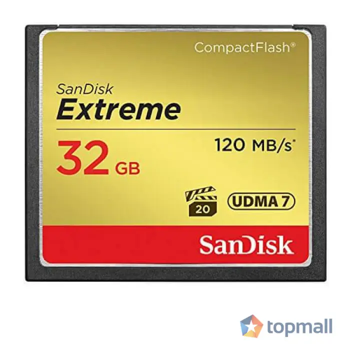 Карта памет SANDISK Extreme® CompactFlash® Memory Card 32Gb, (35932663)