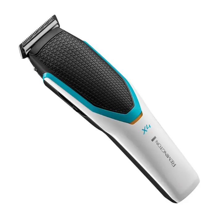 Машинка за подстригване Remington Power X Series X4 HC4000, Акумулатор, 0.5-35 mm, Автономия 60 мин, Стоманени ножове, LED индикатор, Бял/син, (35922513)