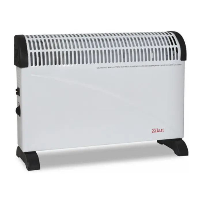 Конвектор за стена или под Zilan ZLN-6843, 2000W, 3 степени, Дръжки, Бял, (999ZLN6843)