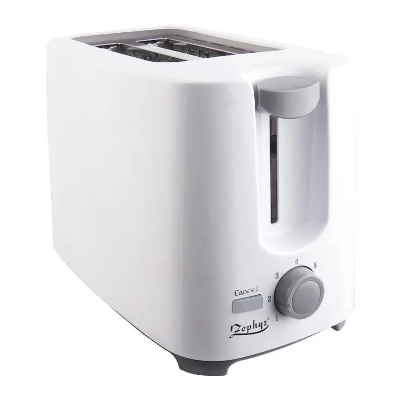 Тостер за хляб ZEPHYR ZP 1440 W, 700W, За 2 филийки, 7 степени на запичане, Бял, (18636)