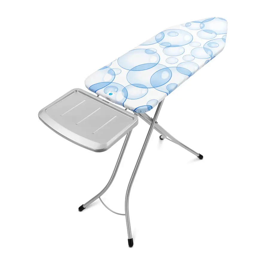 Маса за гладене Brabantia C 124x45cm с поставка за парогенератор, PerfectFlow Bubbles, (35940963)
