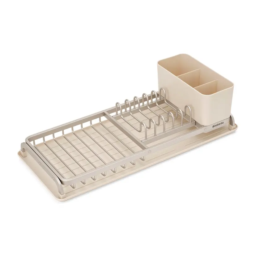 Сушилник за съдове Brabantia SinkSide Soft Beige, компактен, (35947026)