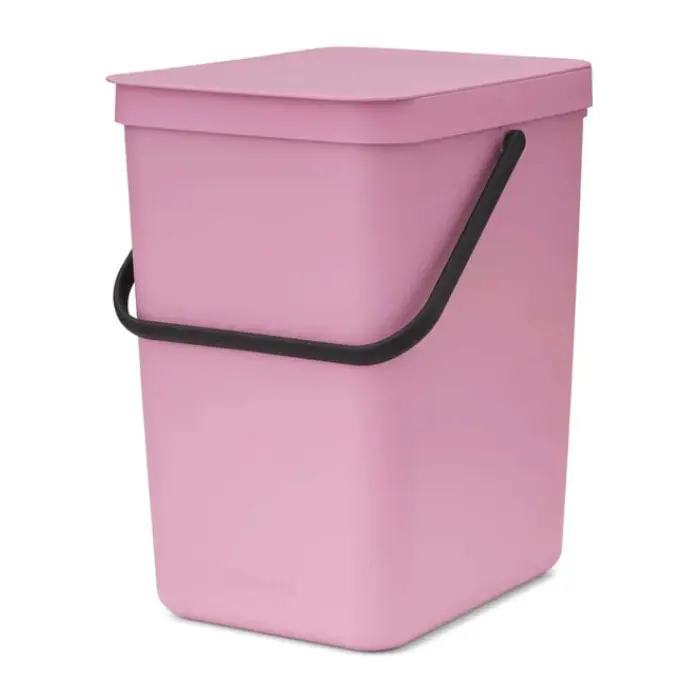Кош за смет за разделно събиране Brabantia Sort&Go 25L, Lilac Pink, (35947071)