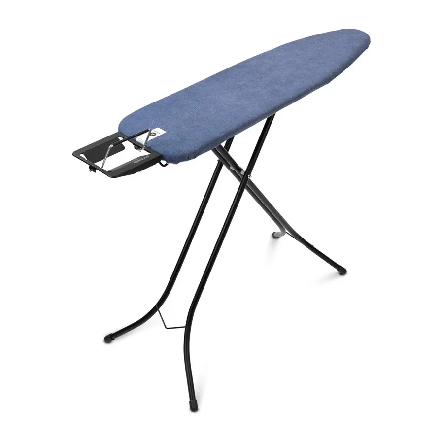 Маса за гладене Brabantia A 110x30cm с поставка за ютия, Denim Blue, (35941930)
