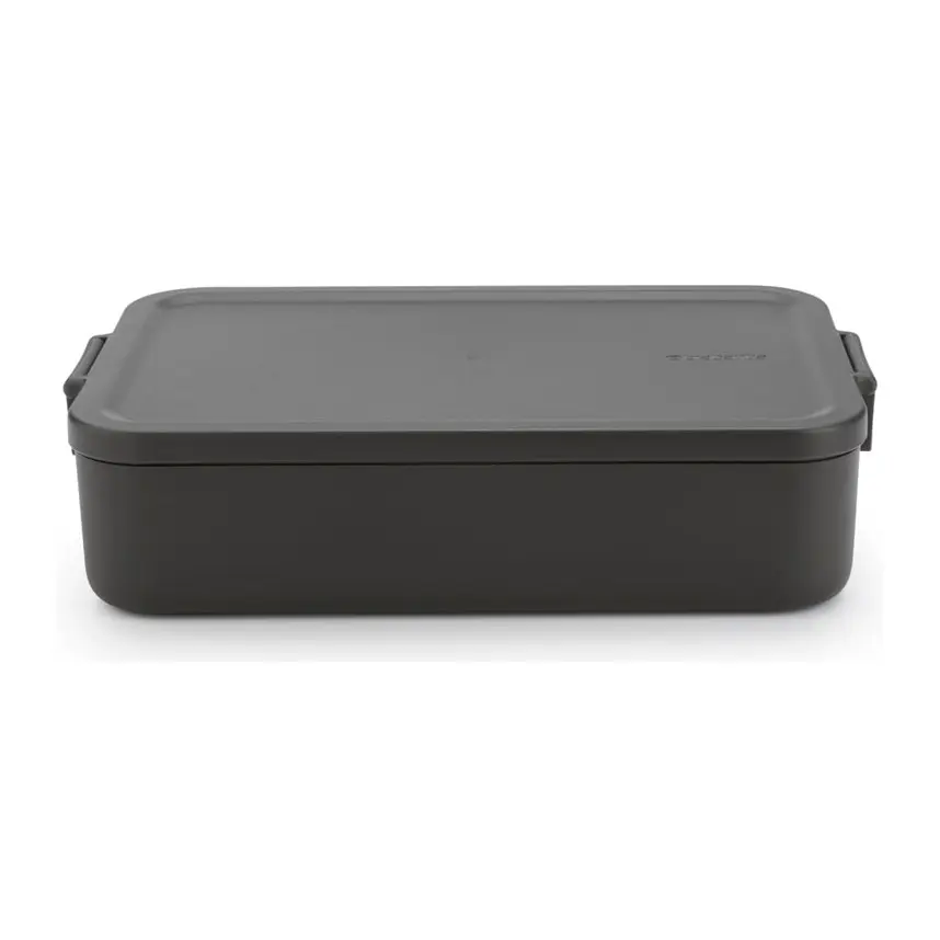 Кутия за обяд Brabantia Make&Take 2L, Dark Grey, (35942723)