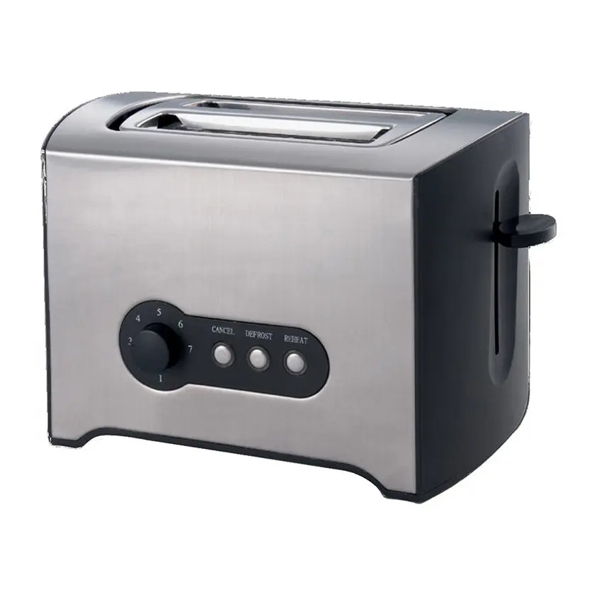 Тостер за хляб ZEPHYR ZP 1440 Y, 900W, За 2 филийки, 7 степени на запичане, Сребрист/черен, (18637)
