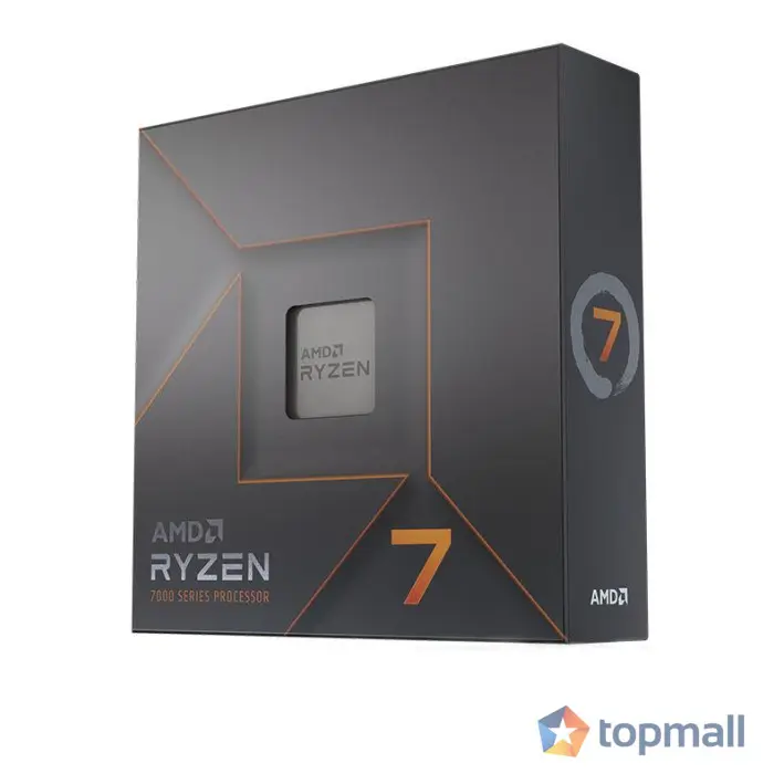 Процесор AMD RYZEN 7 7700X, 8-Core, 4.5 GHz, 32MB, 105W, AM5, BOX, No Cooler, (35935493)
