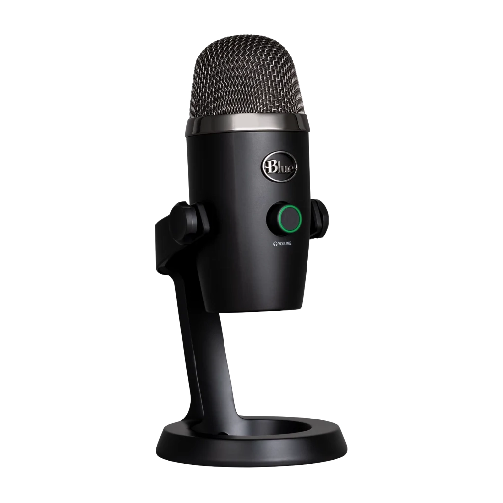 Настолен микрофон Logitech Blue YETI Nano - Black, (35936779)