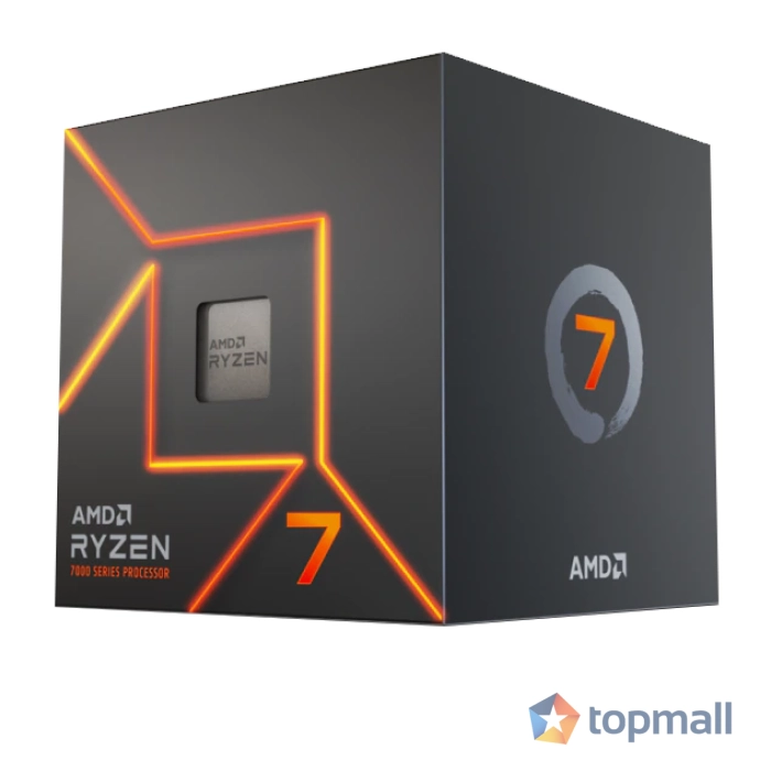 Процесор AMD RYZEN 7 7700 8-Core 3.8 GHz, 32MB, 65W, AM5, BOX, (35935843)