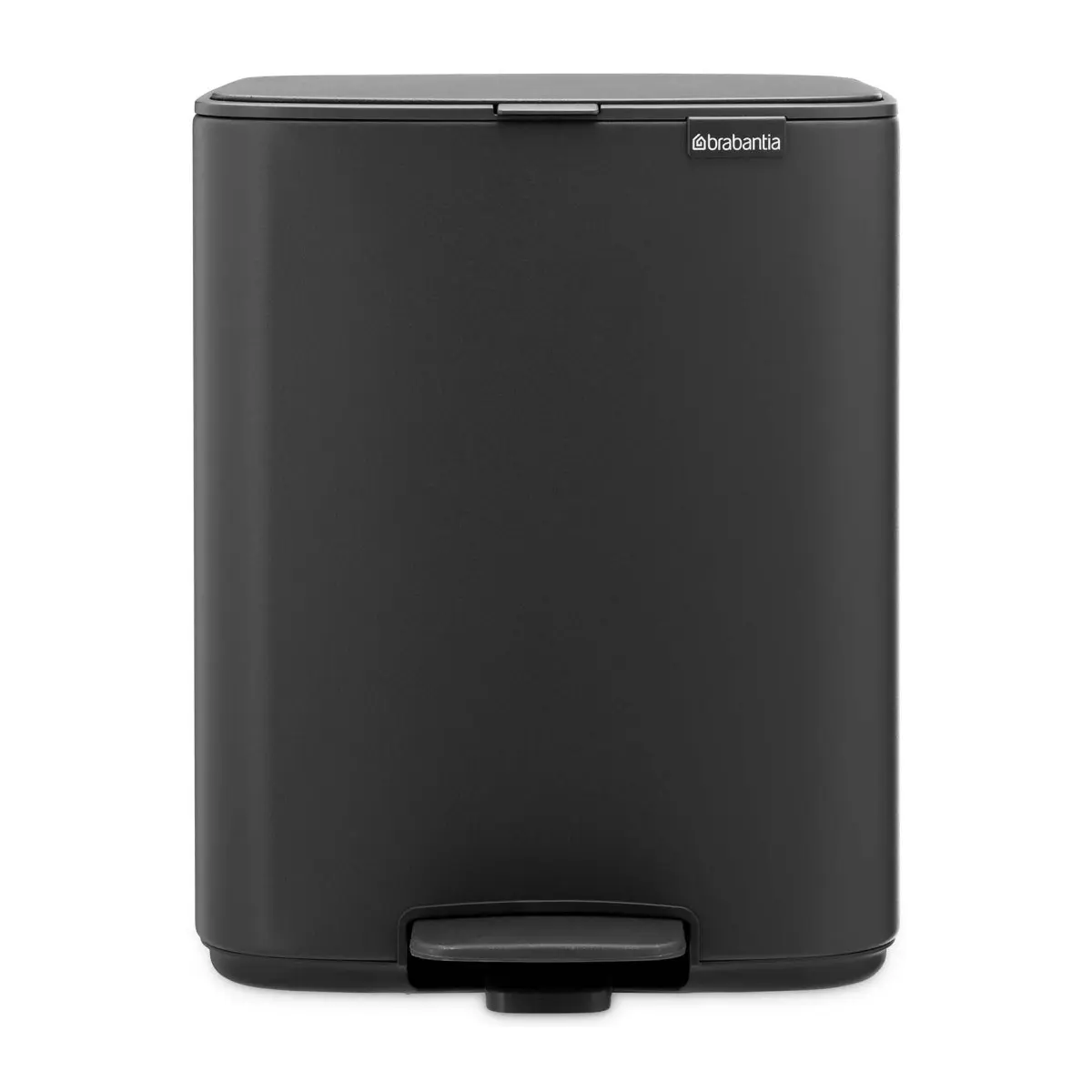 Кош за смет Brabantia Bo Pedal 12L, Mineral Infinite Grey, (35947243)