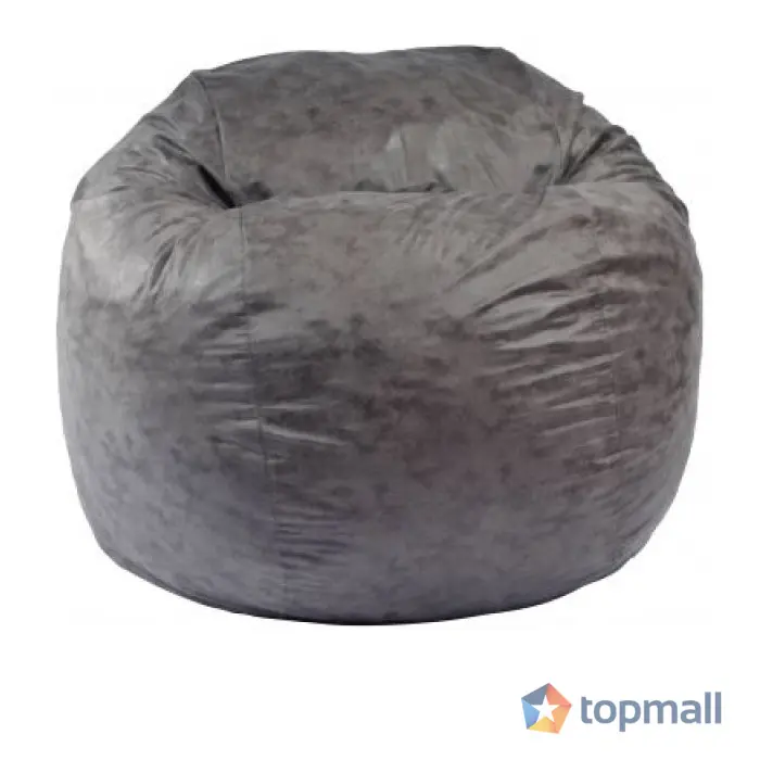 Пуф, Барбарон 800л., King Size XL - Smoke Grey, Перящ се калъф, Трансформира се в легло, Пълнеж с микс от мемори пяна и дунапрен, Гама Premium