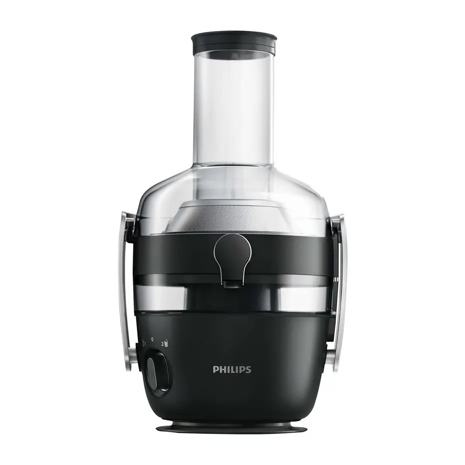 Сокоизстисквачка за плодове и зеленчуци PHILIPS Avance Collection HR1919/70,1000 W, Контейнер за сок/пулпа 1 л/2.1 л, Черна