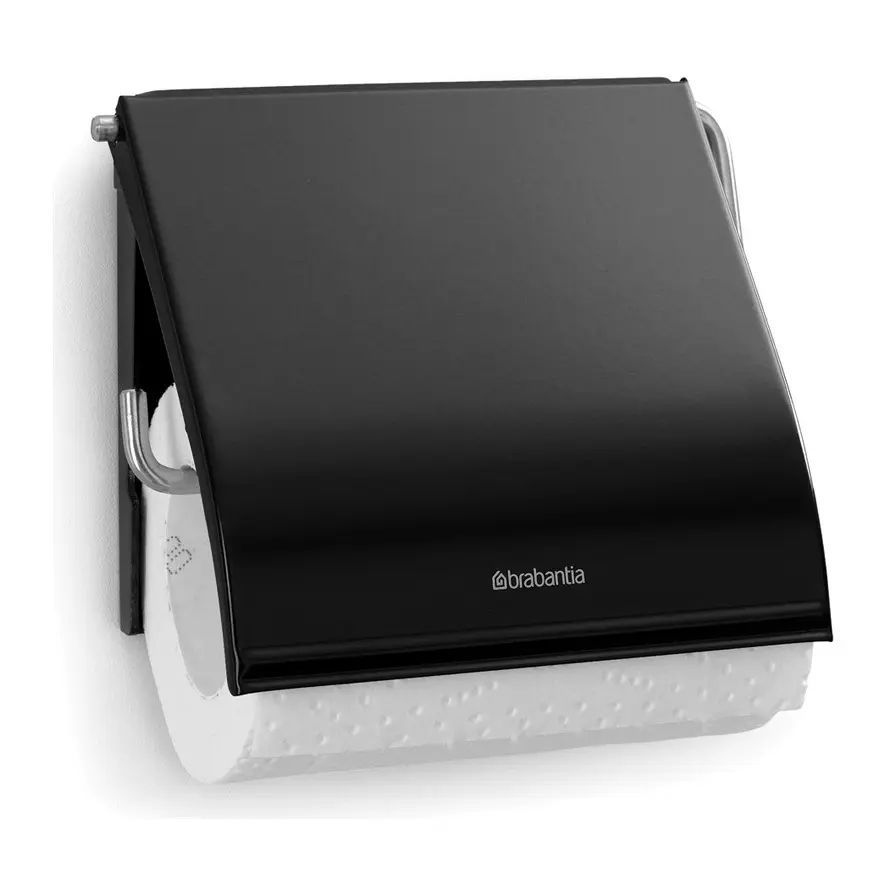 Държач за тоалетна хартия Brabantia ReNew Matt Black, (35940916)