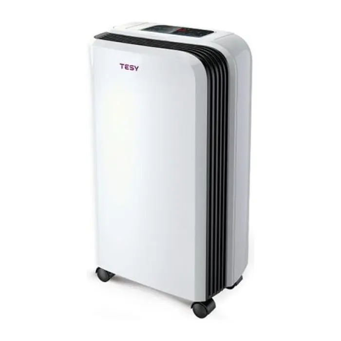 Влагоуловител TESY DHF10CEL, 205W, Капацитет 10 L/24h, до 15 m², LED Дисплей, Таймър, Бял, (14311)