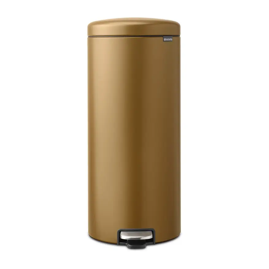 Кош за смет с педал Brabantia NewIcon 30L, Warm Brass, (35943675)